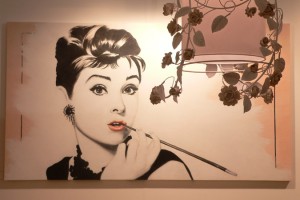 La magica Audrey Hepburn in un affresco Mariani (Fonte Evgeny Utkin, Expert)