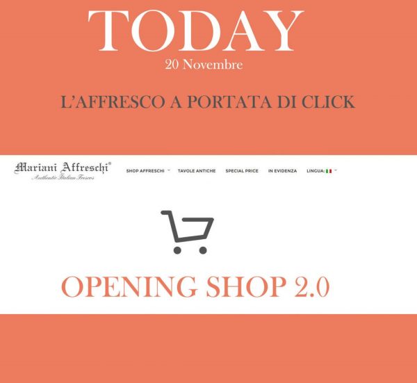 2.0 event for the opening of the online shop